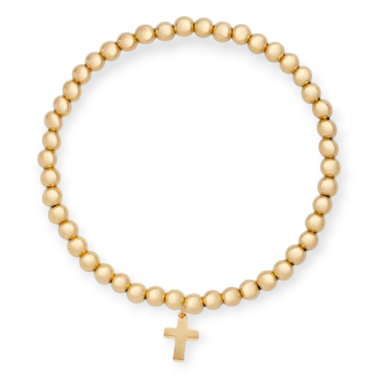 cross juno bracelet (4mm)
