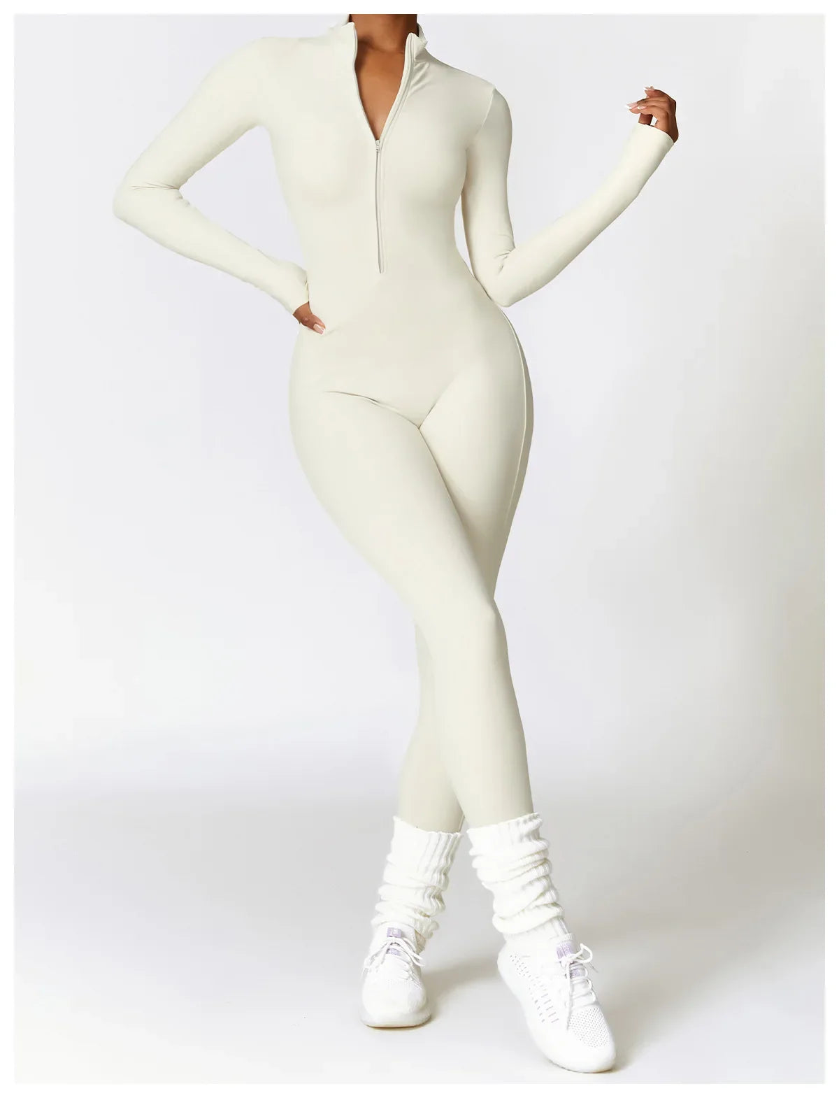 Soft Long Sleeve Jumpsuit