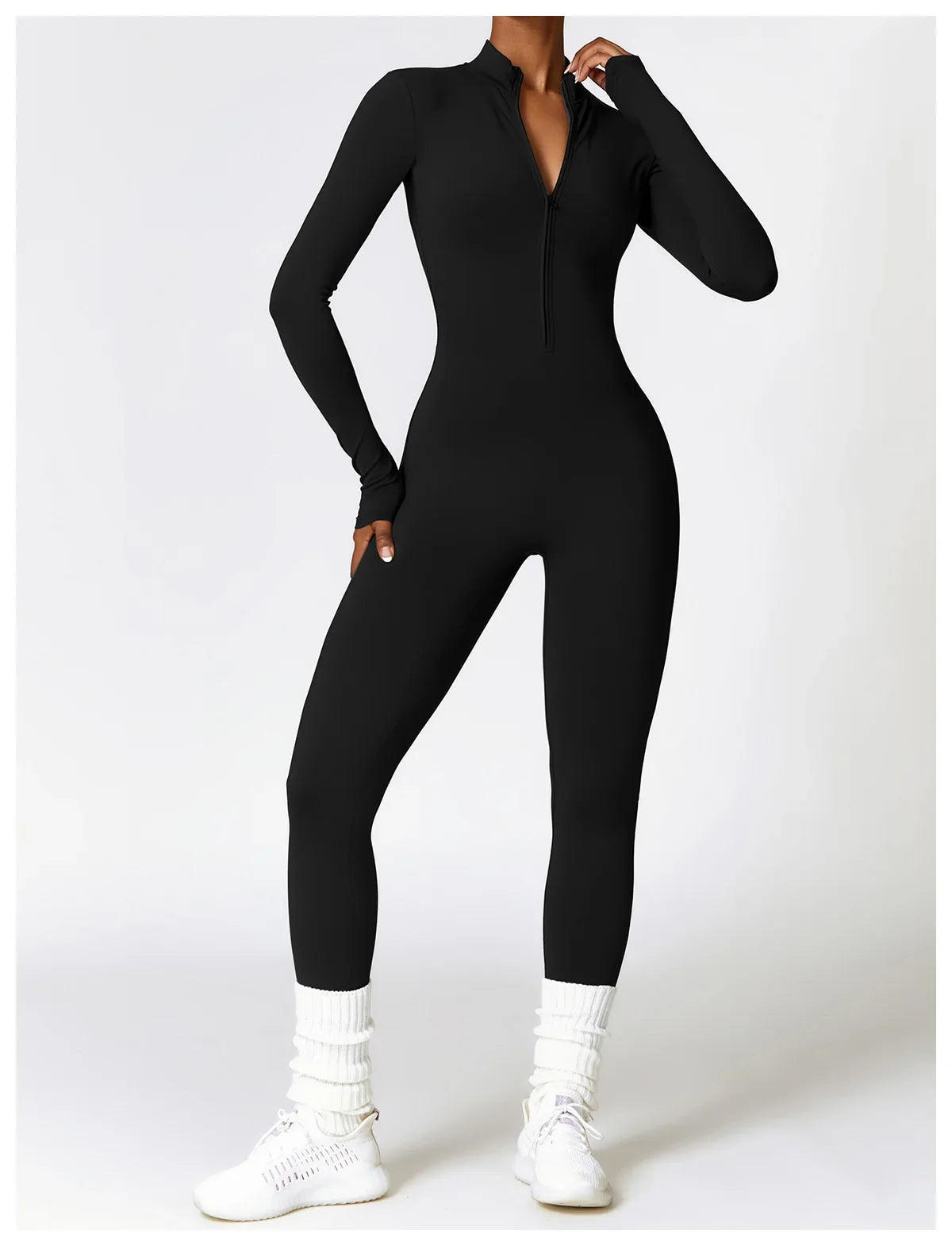 Soft Long Sleeve Jumpsuit
