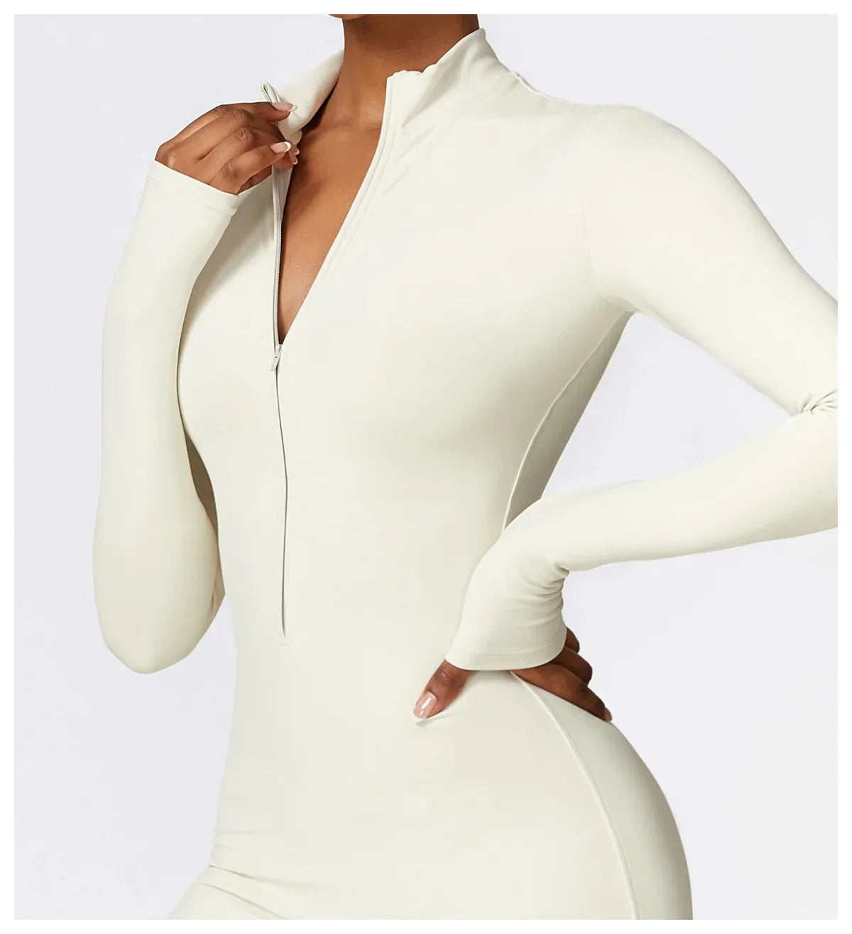 Soft Long Sleeve Jumpsuit