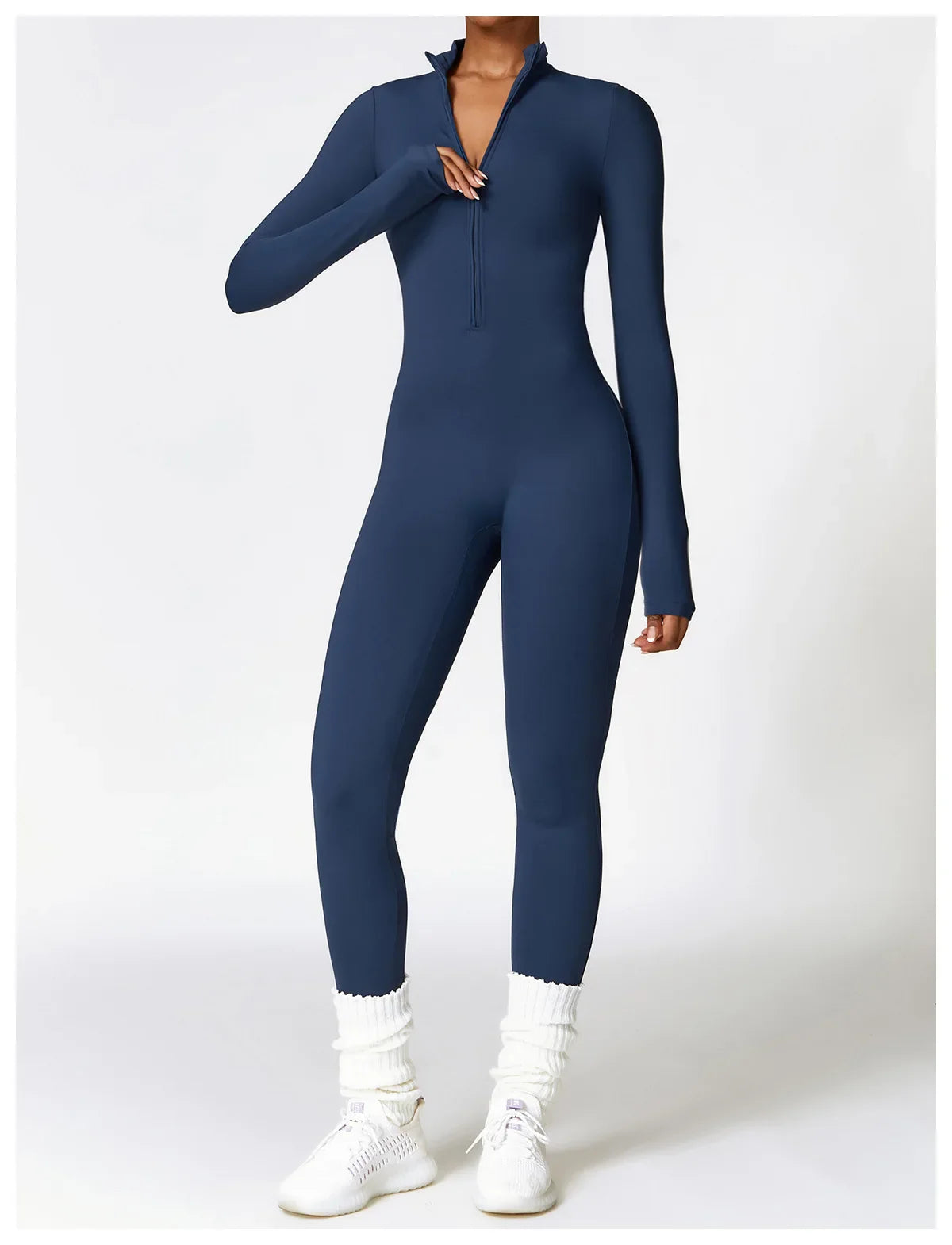 Soft Long Sleeve Jumpsuit
