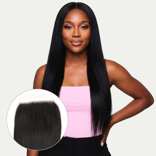 Straight 7x7 HD Lace Human Hair Closure