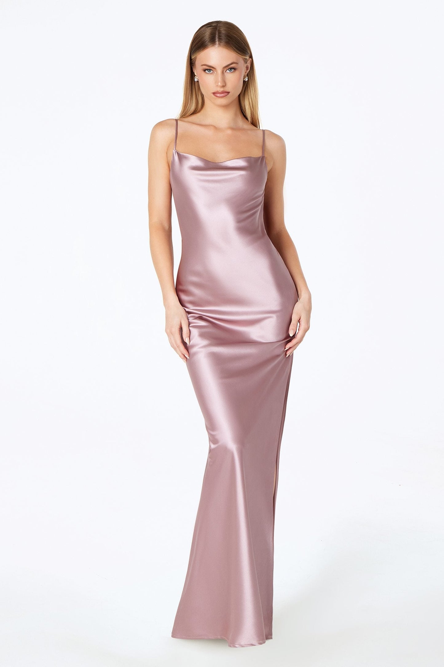 Astee Sleeveless Versatile Open Back Gown