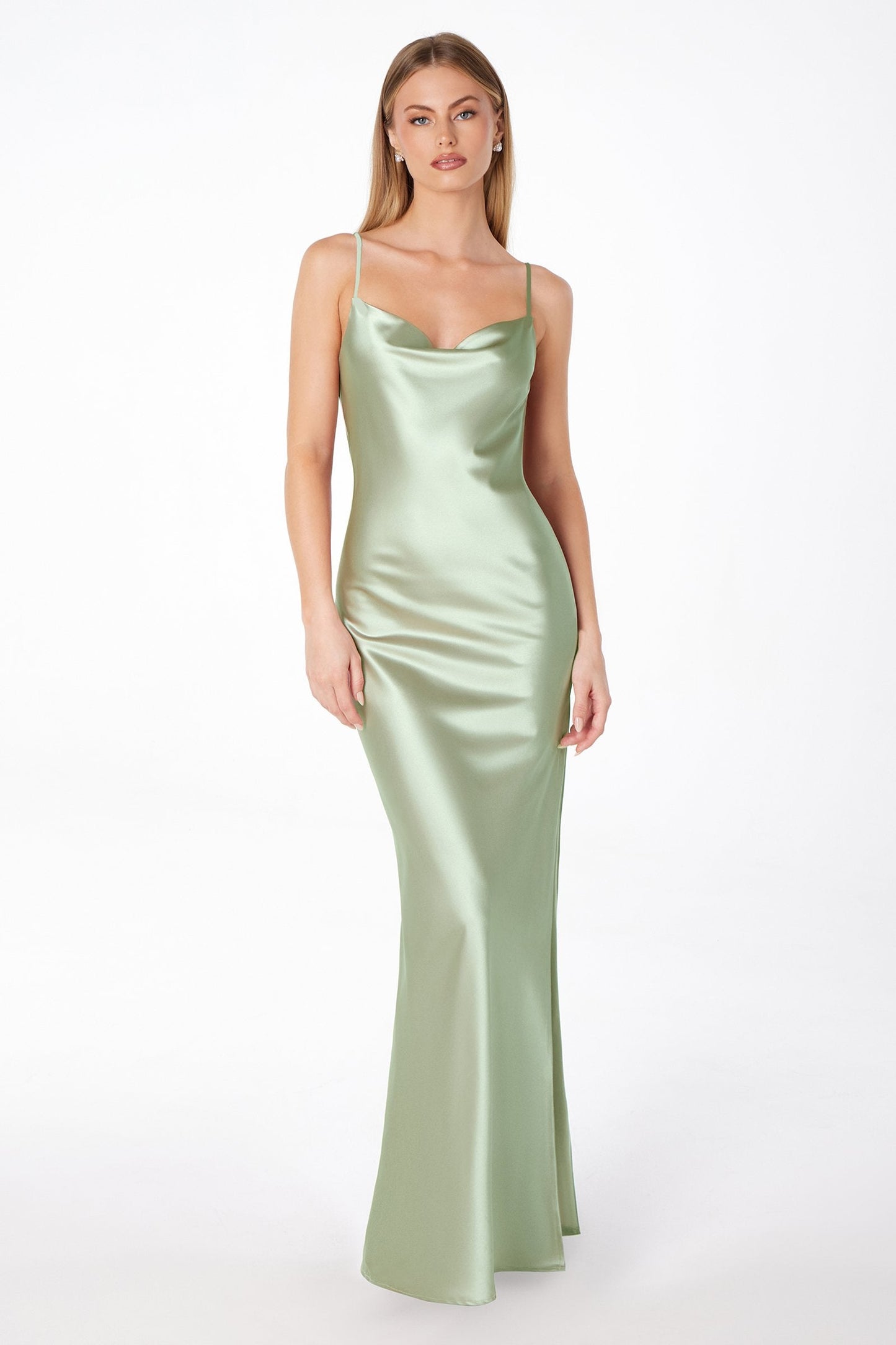 Astee Sleeveless Versatile Open Back Gown