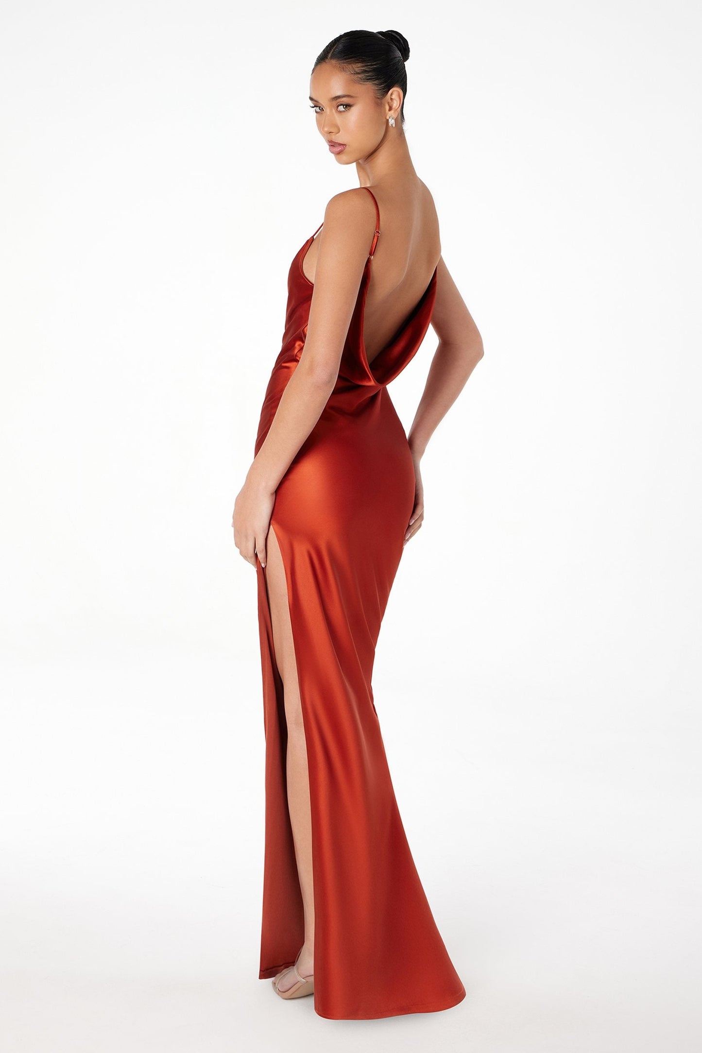 Astee Sleeveless Versatile Open Back Gown