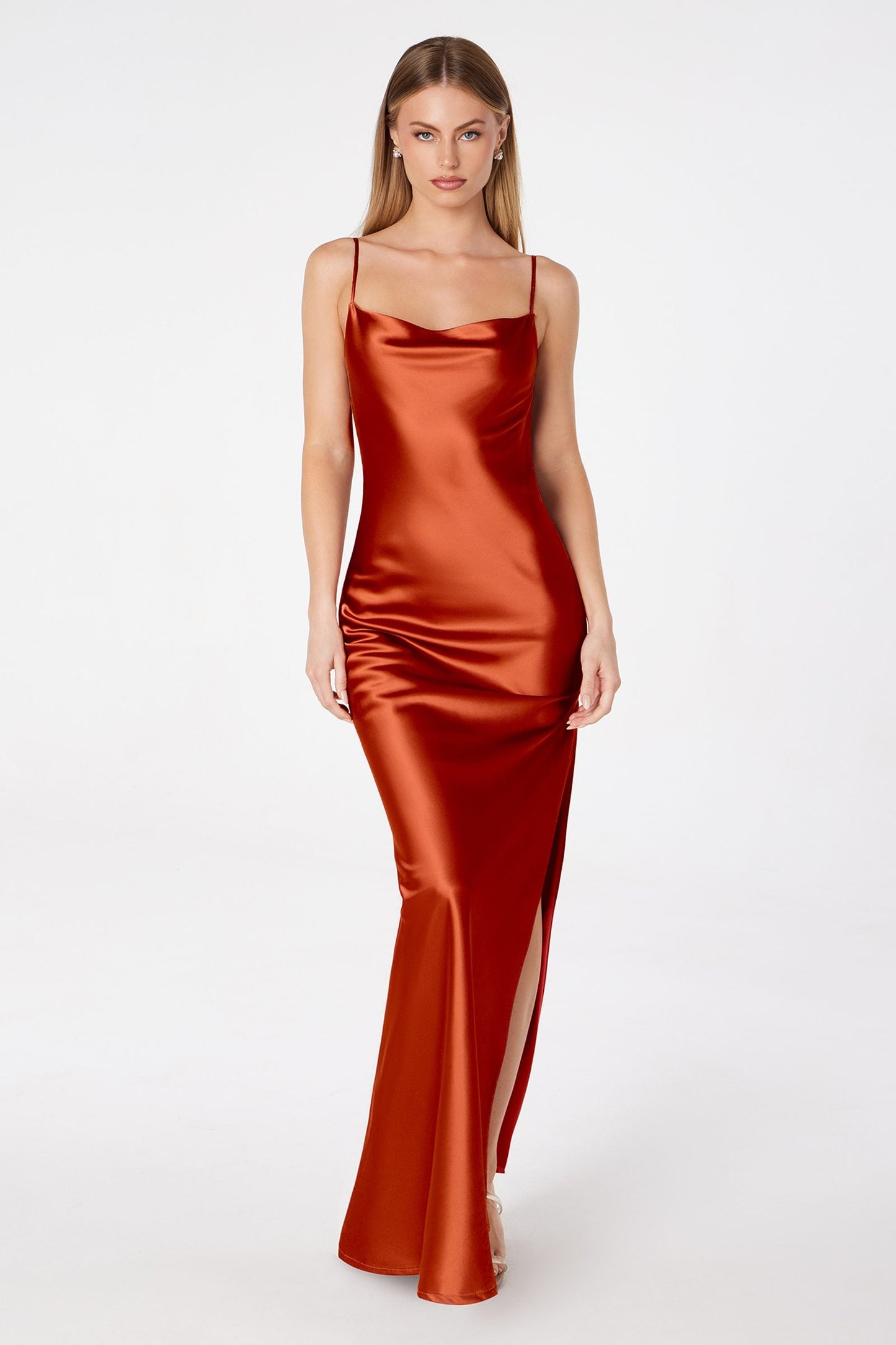 Astee Sleeveless Versatile Open Back Gown