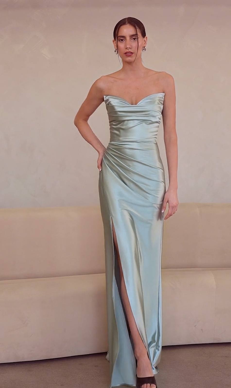 Ladivine Amoris Dress Off the Shoulder Fitted Gown