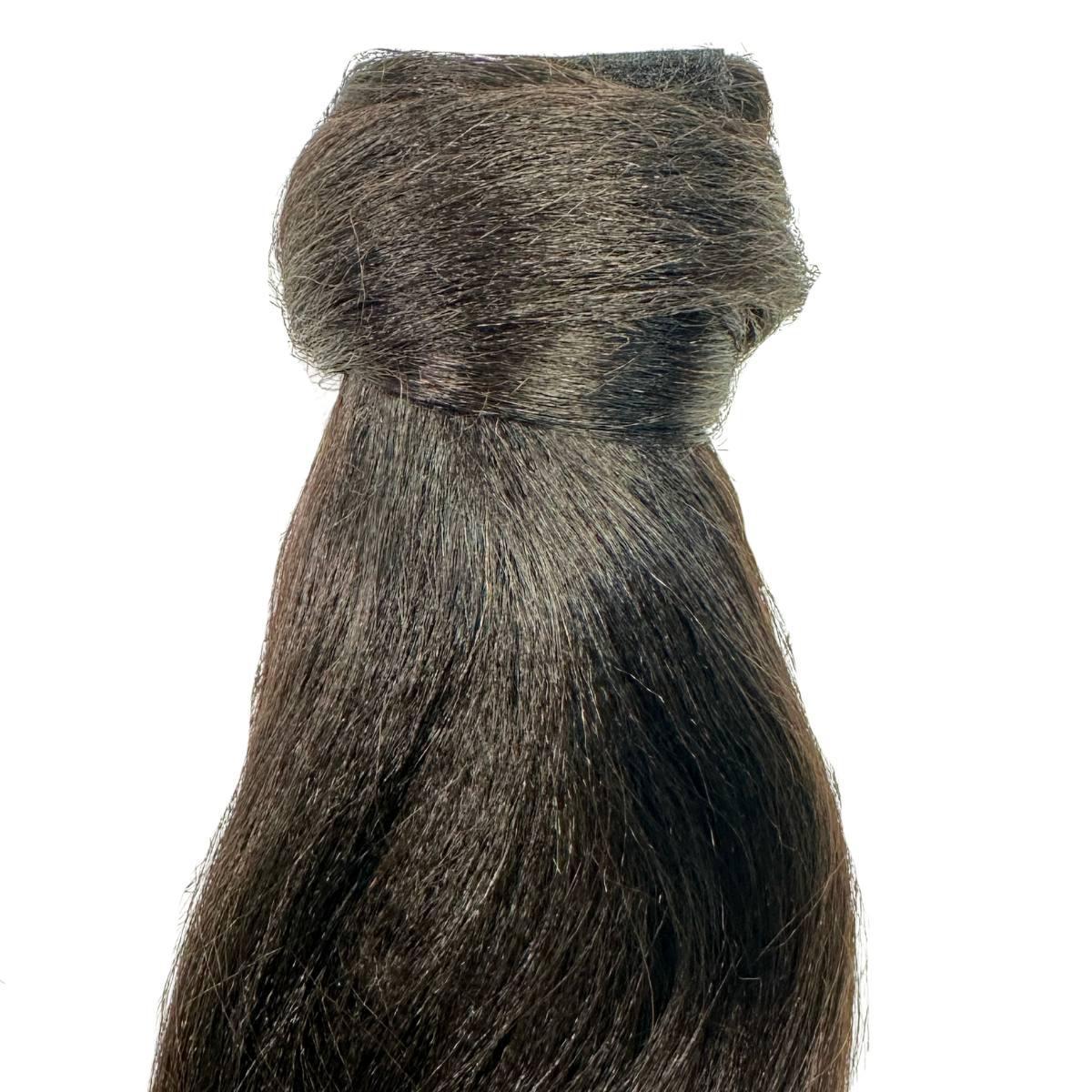 Yaki Straight 100% Human Hair Ponytail Extension