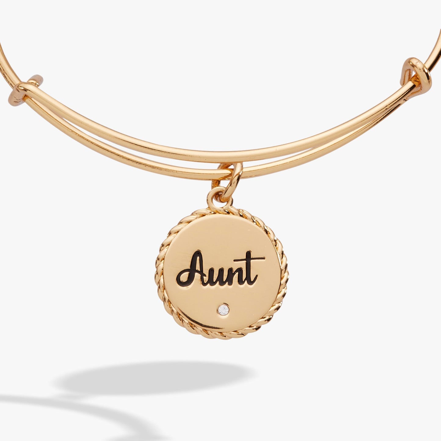 Aunt 'A Trusting Guide Forever By My Side' Charm Bangle