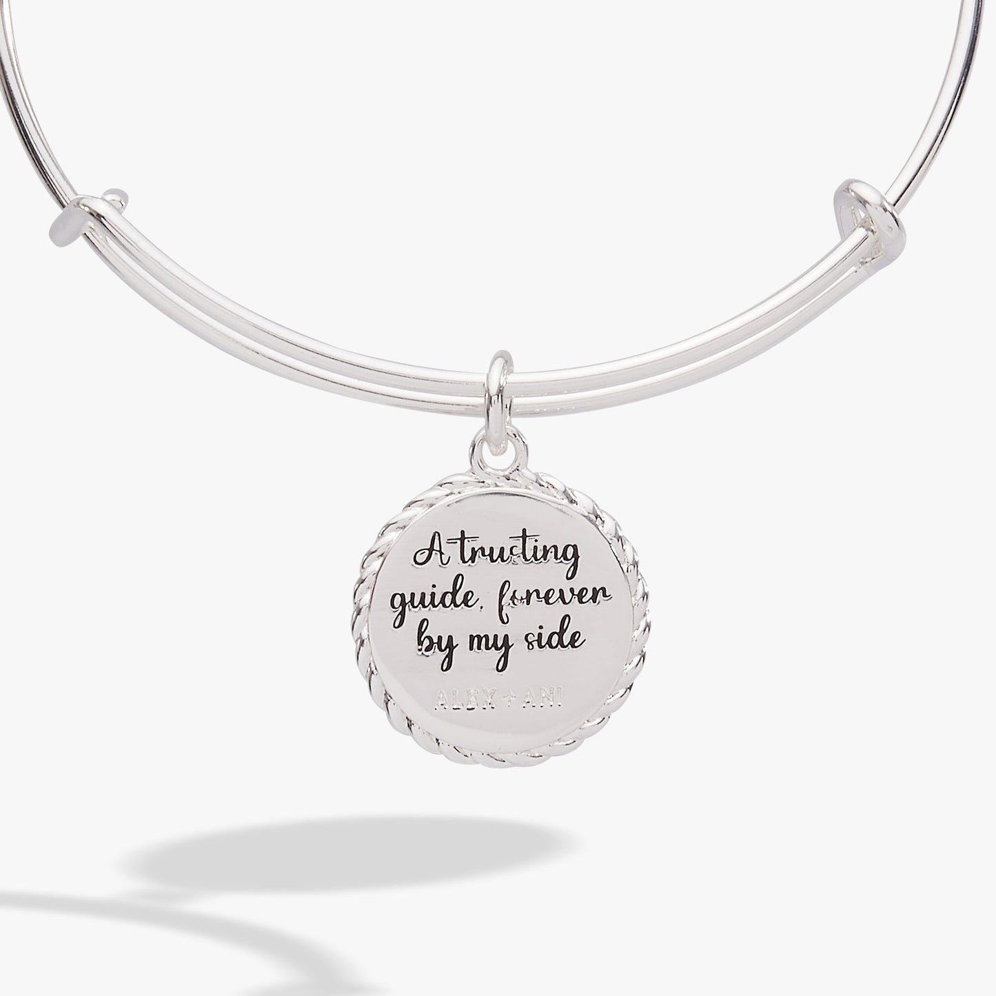 Aunt 'A Trusting Guide Forever By My Side' Charm Bangle