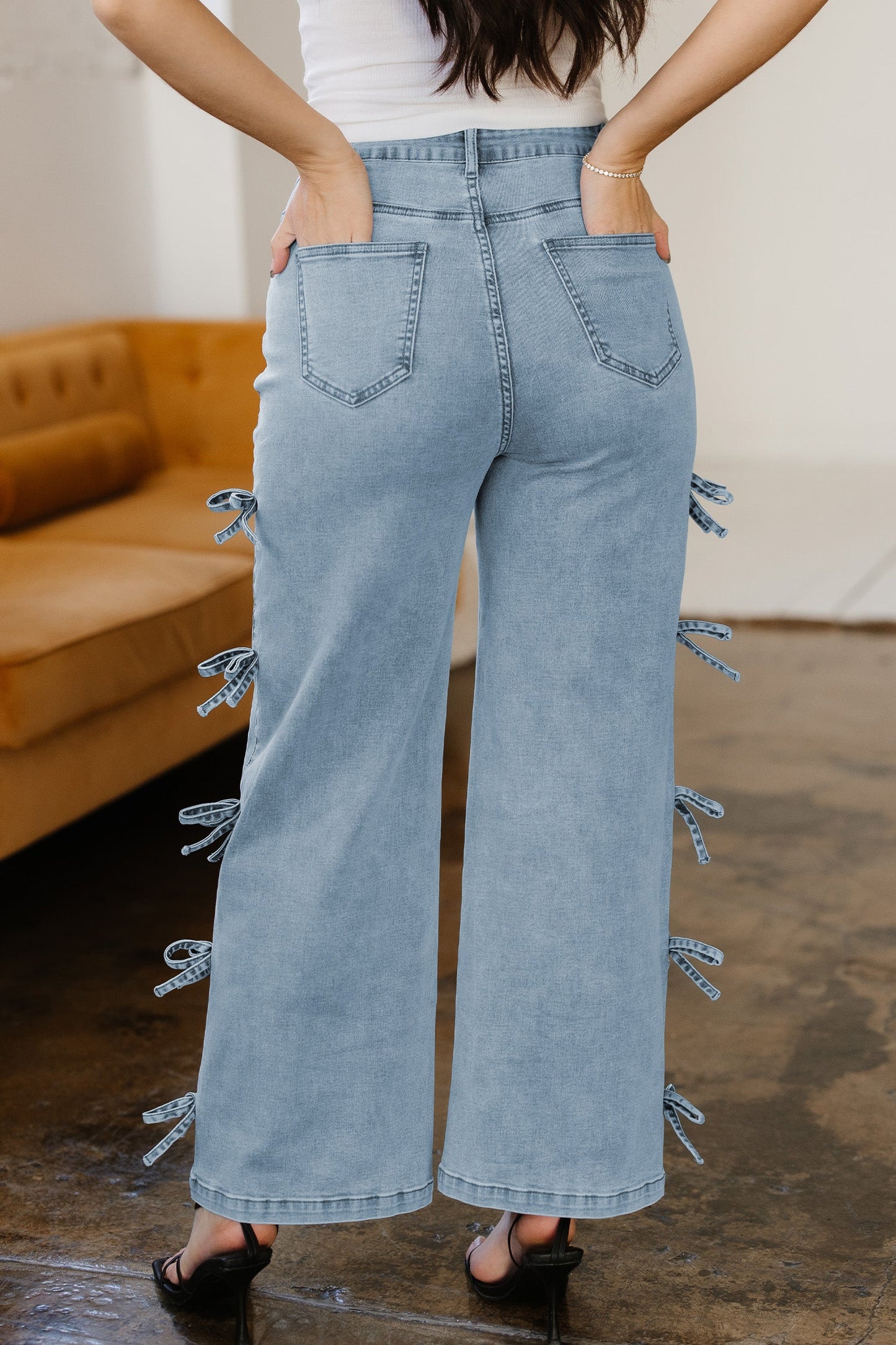 Maryam Straight Leg Loose Jeans