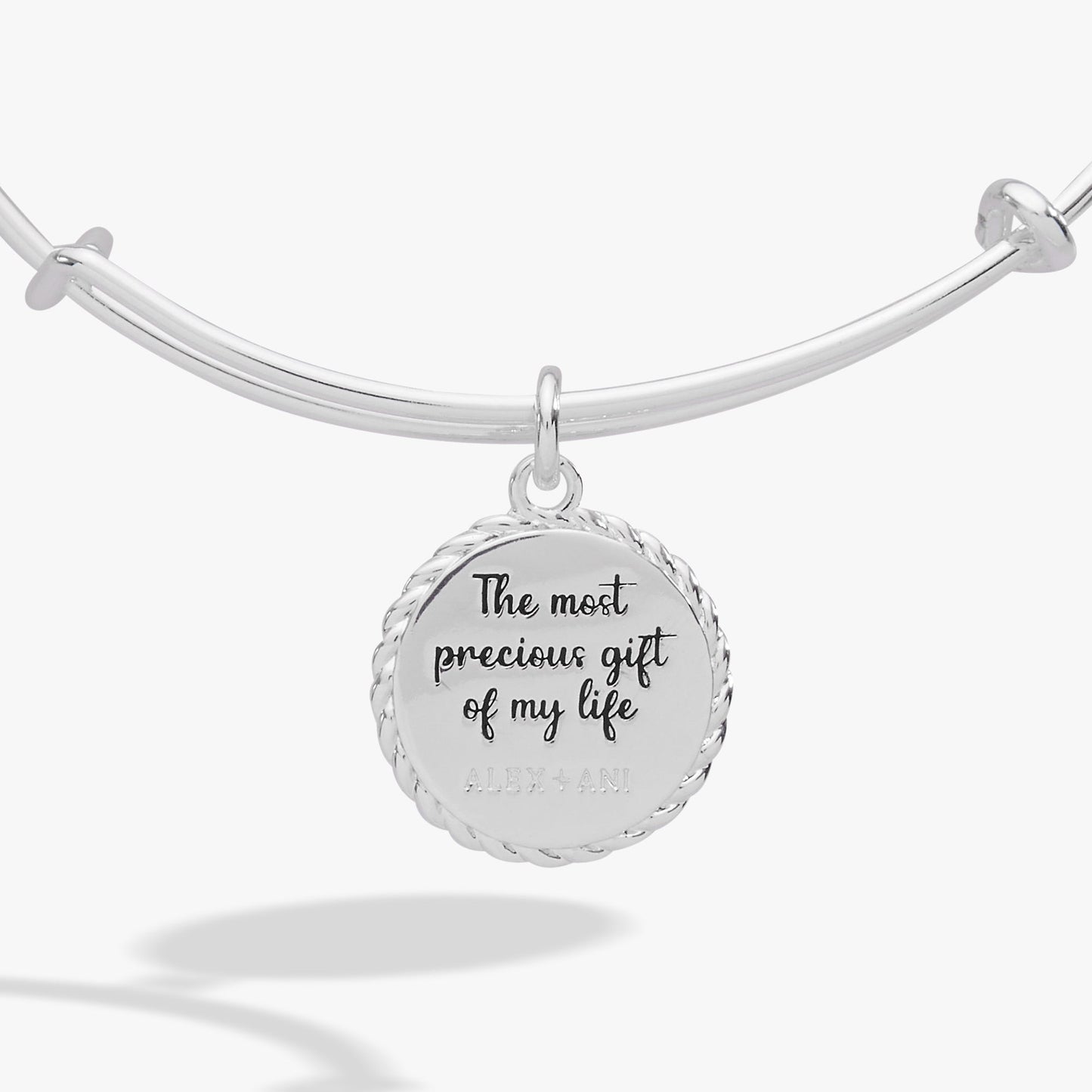 Daughter 'The Most Precious Gift Of My Life' Charm Bangle