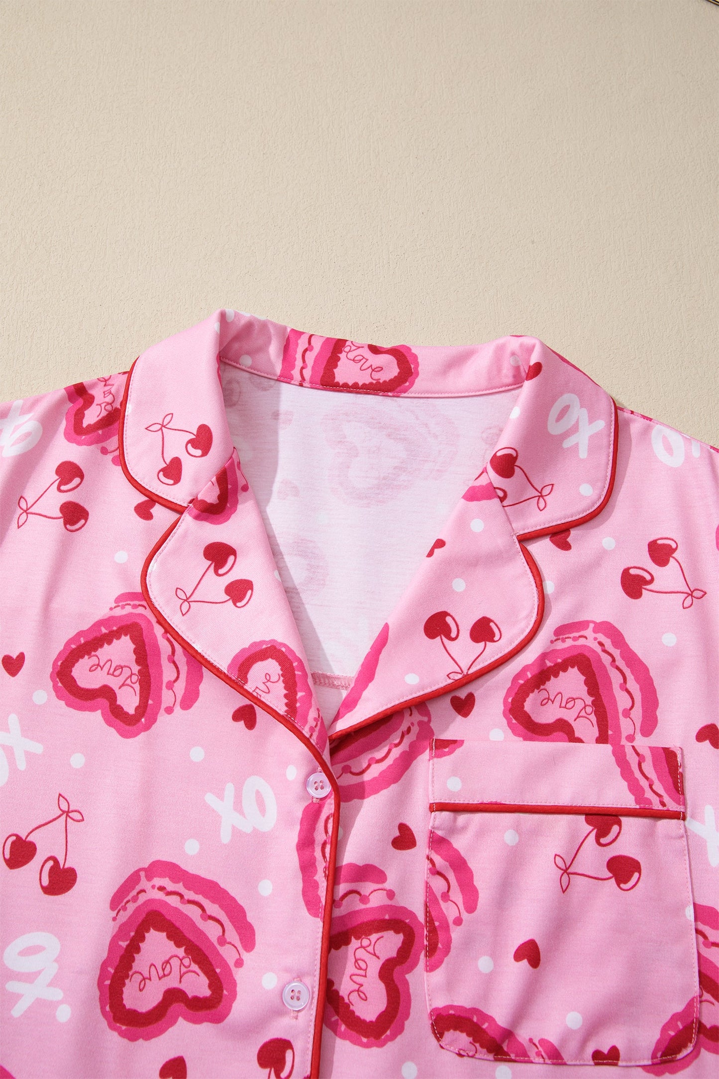 Solana Valentines 2pcs Pajama Set