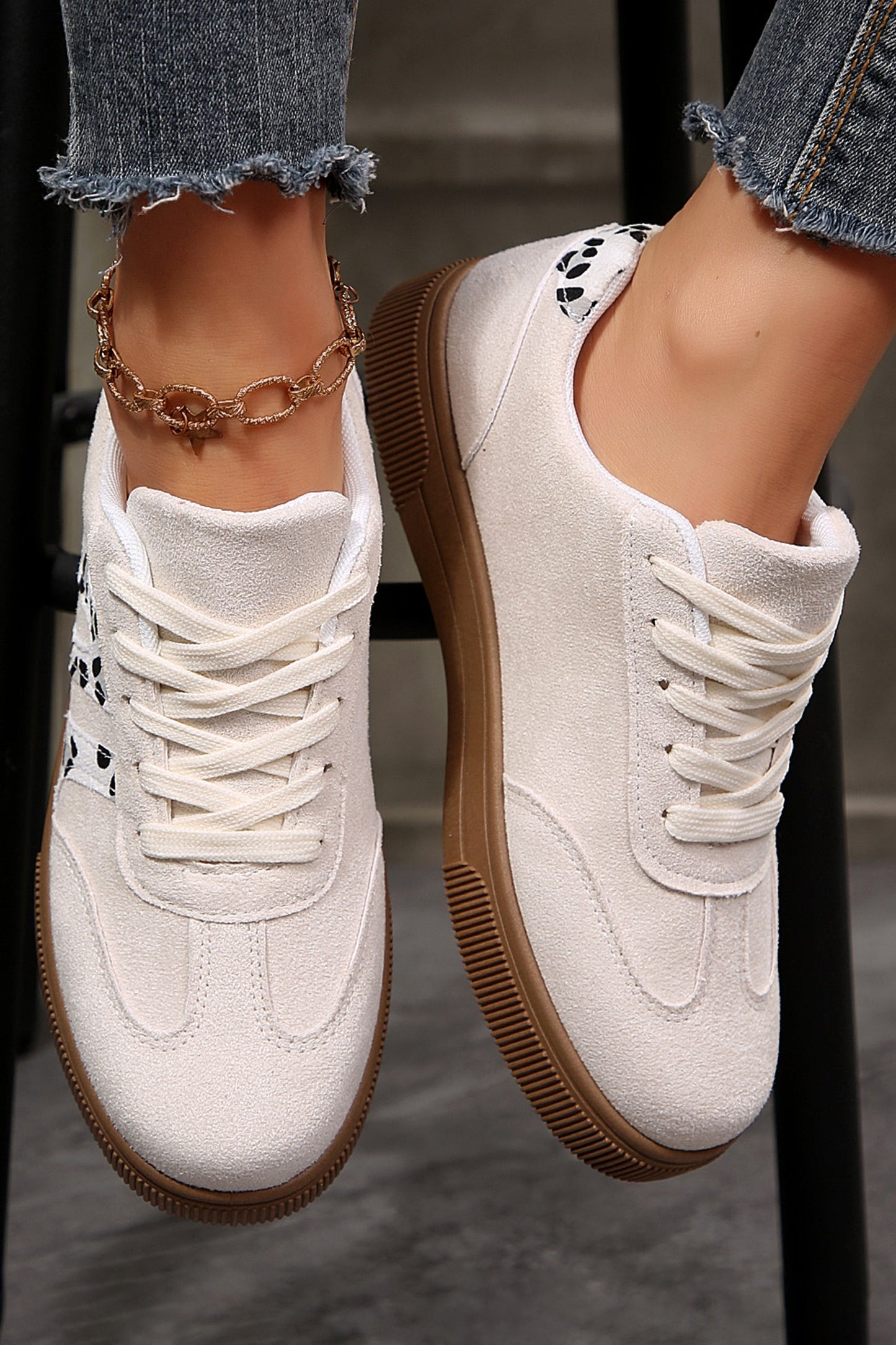 Samantha Lace Up Casual Shoes