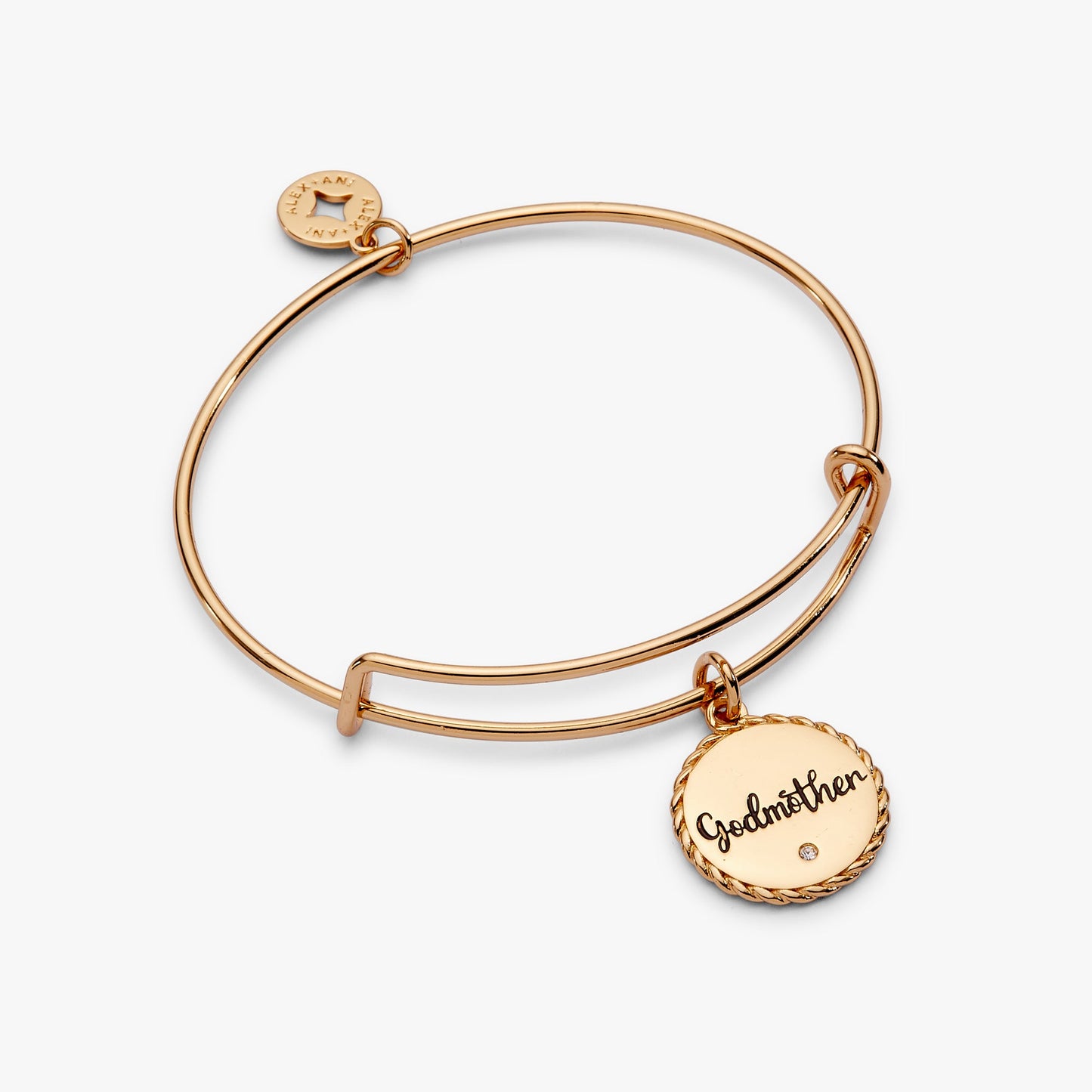 Godmother 'Loves Like A Parent, Acts Like A Friend' Charm Bangle