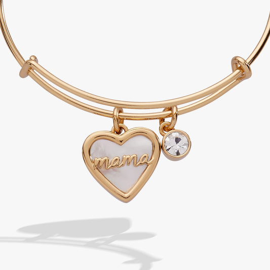 Mama Mother of Pearl Bangle