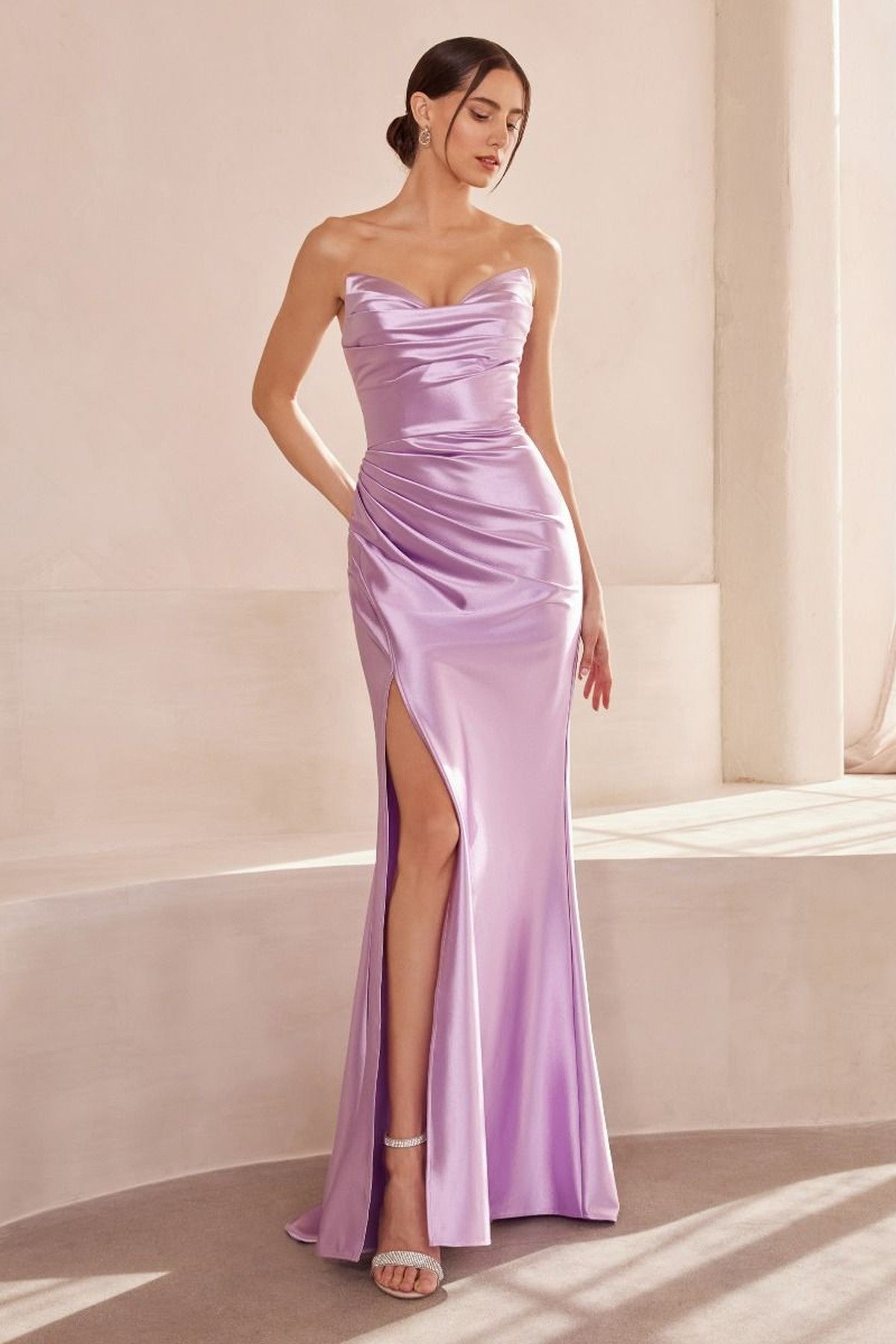 Ladivine Amoris Dress Off the Shoulder Fitted Gown
